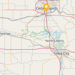 Economy Inn & Suites Cedar Rapids on the map